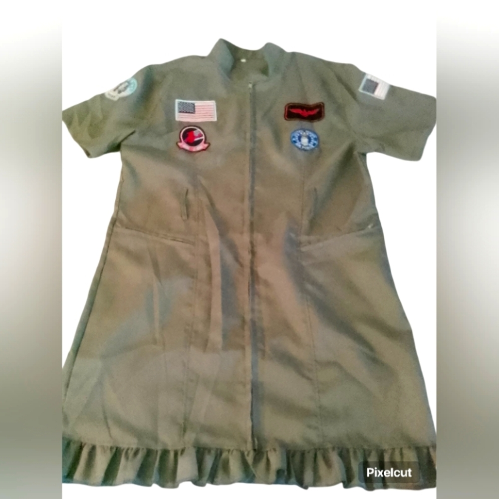 Fighter Pilot Air Force Flight Dress - Picture 3 of 5